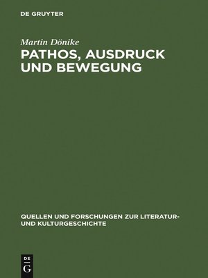 cover image of Pathos, Ausdruck und Bewegung